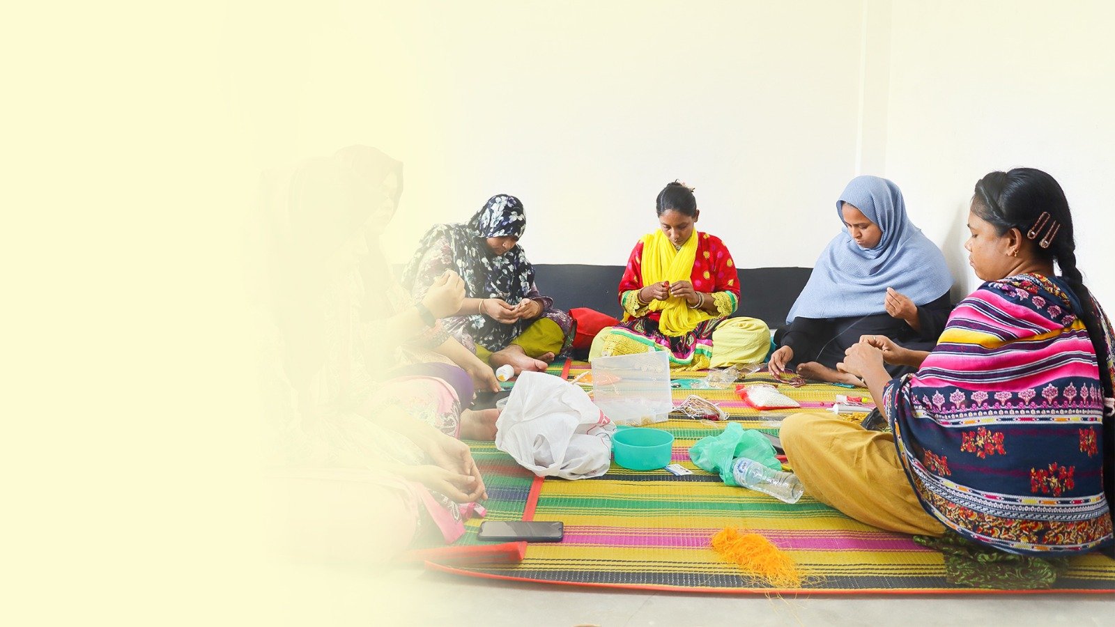 Our artisans at work together